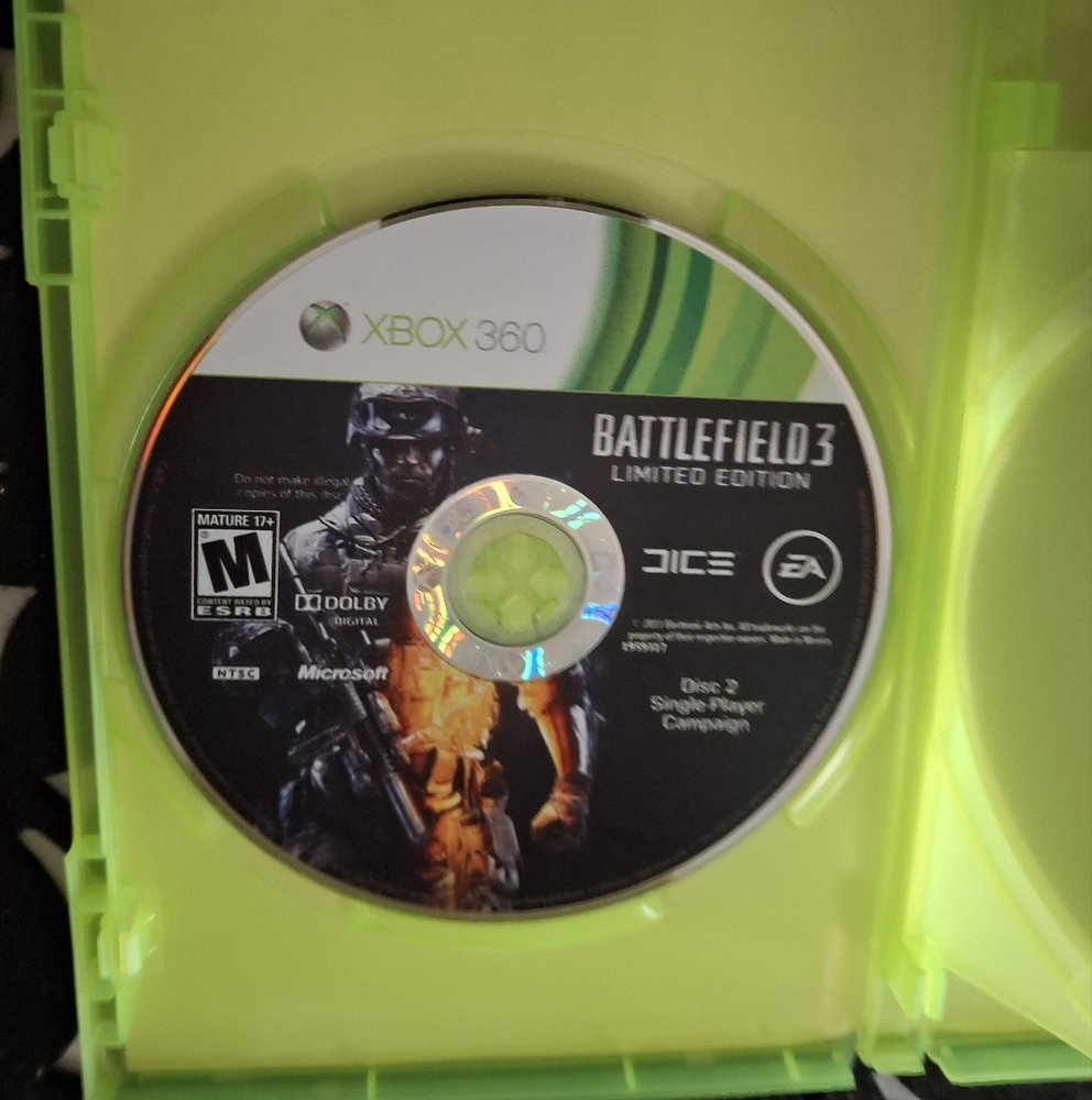 Battlefield 3 Limited Edition for Xbox 360 - Black and Orange - Picture 4 of 4